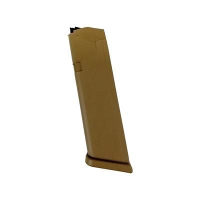 Glock G17 9mm Luger 10 Round Handgun Magazine Coyote Tan 1 Pack 10 47489