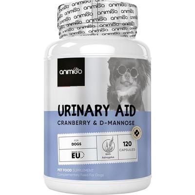 TEMU Urinary Aid For Dogs 570mg - 120 Capsules - Added With D-mannose, Astragalus Root, Liquorice Root Powder & Leaf Extract