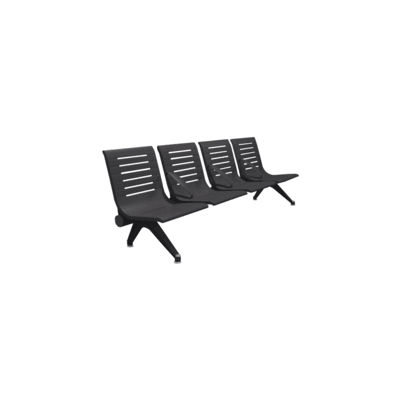 Ascend 4-Seat Beam Seater in Black Shadow