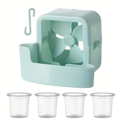 TEMU 6pcs Portable Fan Refrigeration Accessories Set - Quick Cooling, No Electricity Needed, Ideal For Electric & Floor Fans, Includes Ice For Efficient Summer Cooling, Fan Accessories