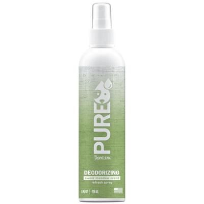 TropiClean PURE Sweet Meadow Deodorizing Spray for Dogs, 8 fl. oz.