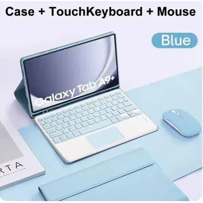 Tablets Keyboard For Samsung Galaxy Tab A9 Plus Case S6 Lite A7 10.4 A8 10.5 A9+ S7 S8 S9 11 Inch S7 S8 S9 Cover Funda