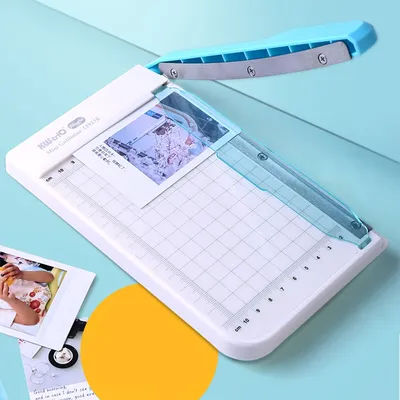Guillotine Paper Cutter Stacks Paper Trimmer Paper Slicers for Cardstock 10 Sheet Capacity for