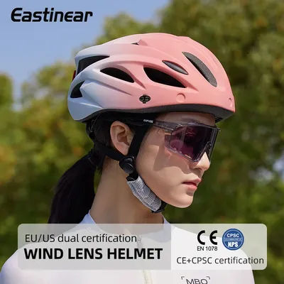 Eastinear 2025 New 4-in-1 Bicycle Helmet Super Light 18 Holes Breathable Men and Women's Outdoor Sports Cycling Equipment