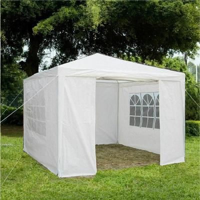 TEMU Gr8 Garden White Gazebo Marquee Awning Beach Party Camping Tent Canopy 3 X