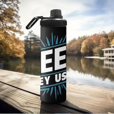 TEMU 20oz Yeet Jersey Insulated Stainless Steel Tumbler - Rust Resistant, Reusable, Keeps Drinks Hot Or Cold, Camping, Or Daily Use, Great Gift For