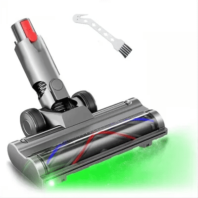 A47T Direct Drive Brush Head for Dyson V10 Slim V12 Slim Vacuum Attachment with LED Dust Detection for Carpet Floor Clean