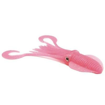 P-Line Twin Tail Squid - Pink Glow Glitter