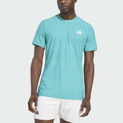 adidas Climacool+ Airchill Freelift Tee 2025 Men's Tennis Apparel Pure Teal
