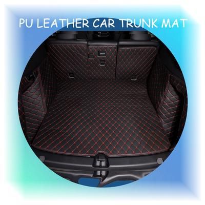 TEMU Tegart For For Tucson 2015-2018 Three-layer Pu Cover Full Coverage Non-slip Trunk Mat Travel Carpet Travel Essentials Auto Parts Interior Carpet - Hard