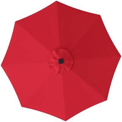 TEMU 3 M Replacement Parasol Canopy With , Upf 50+ Garden Parasol Replacement Canopy, 8 Rib Parasol Cover Replacement Fits Frames