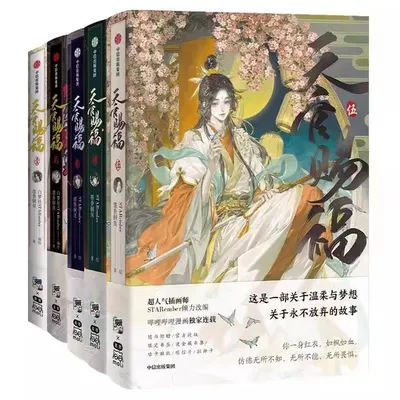 Tian Guan Ci Fu Official Manhua Vol.1-2/3-4/5 Heaven Official's Blessing Manga Book. Xie Lian, Hua Cheng TGCF Comic Book