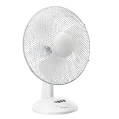 "TEMU 12" Desk Table Top Oscillating Fan, Home, Office Cooling, 3 , Free Standing Portable Electric Fan, Wide-angled Cooler, Light Weight, Bed Side Table Fan, White"