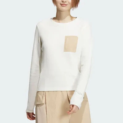Adidas Official Genuine New Women's Sporty Casual Round Neck Hoodie JE8580
