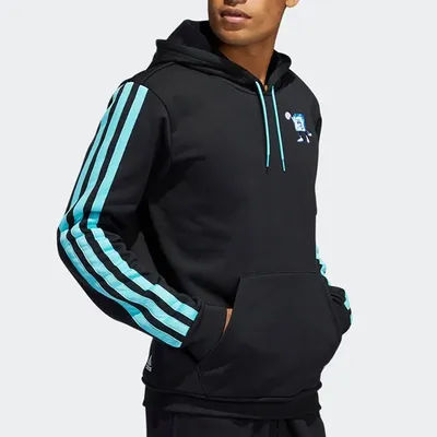 Adidas Official Genuine Seasonal New Men's Hooded Sport Sweatshirt HB3125