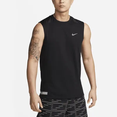 Nike Official Summer Running Training Breathable T-shirt Men's Sports Vest DX0852-010