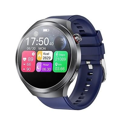 Smartwatch ET475 da 1,73'' con display AMOLED, chiamate Bluetooth, SOS di emergenza, modalità multi-sport, rilevamento di affaticamento e sonno, corona girevole, orologio da uomo con quadrante rotondo impermeabile