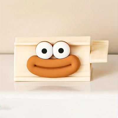 TEMU [popular ] Easy-squeeze Toothpaste Dispenser - Cute Design, Manual Bathroom Accessory For Effortless Toothpaste Use