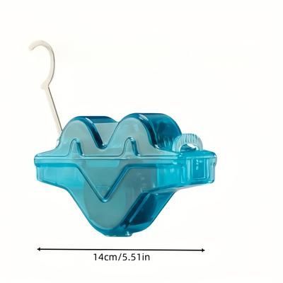 TEMU Frog-style Bicycle Chain Cleaner – Maintenance Tool For Mountain Bikes, Durable Abs Material, Blue, Bike Accessories