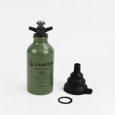 CAMPEAK liquid Fuel Bottle 350ML Water Bucket for Outdoor Camping with Safety Valve