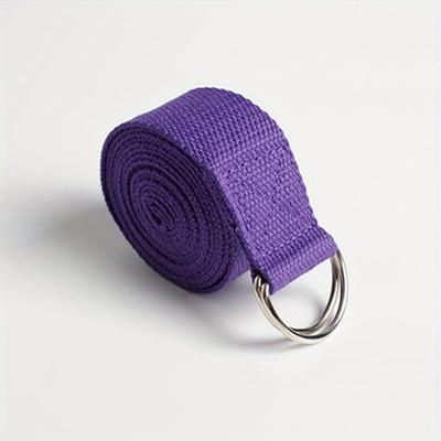 TEMU 183cm Yoga Stretching Belt: Lengthened Cloth Rope Fitness Sports Stretching Special Band For Results!