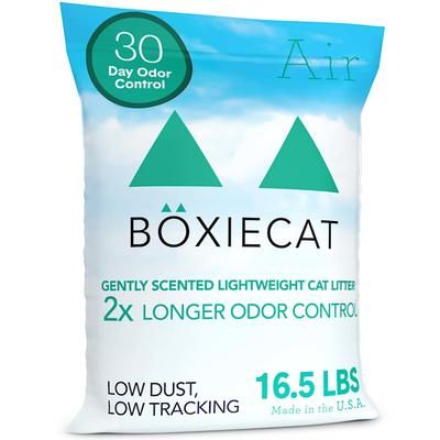 Boxiecat Air Gently Scented Lightweight Clumping Cat Litter, 16.5 lbs.
