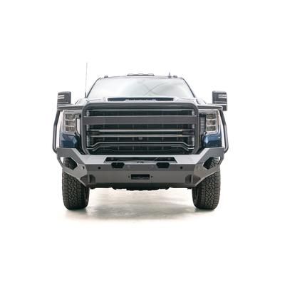 Fab Fours Bumper Steel Black Matrix Series, Front, GM20-X5050-1