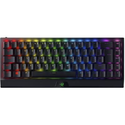 TEMU Razer V3 Mini Hyperspeed (yellow Switch) - Wireless 65% Mechanical Gaming Keyboard (silent Mechanical Switches, B-tooth, Usb-c, Pudding Keycaps) Uk Layout | Black