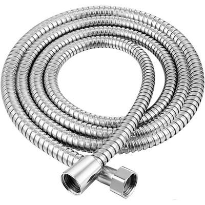 TEMU Shower Hose 2.5m/2m&1.5m Long Shower Hoses Stainless Steel Chrome Shower Pipe Replacement Shower Cable