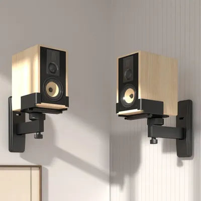 Support de haut-parleur de son Surround, support mural en métal pour haut-parleur de 4 à 8 pouces,