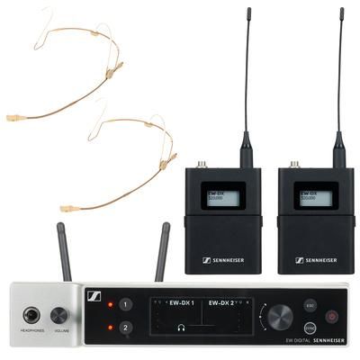 Sennheiser EW-DX 2x HSP 4 Lemo R1-9 Set