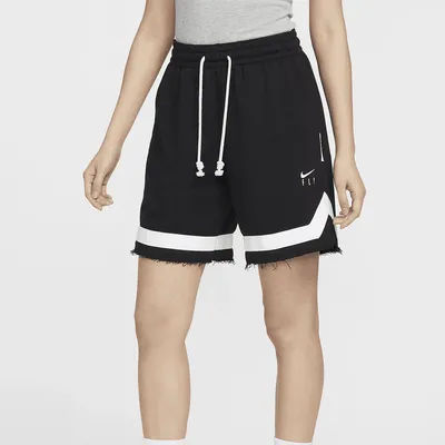 Nike Official Genuine Swoosh Fly Women's French Terry Basketball Shorts FN0149-010