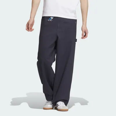 Adidas Official Men's Trefoil Woven Breathable Casual Sports Pants JC6839