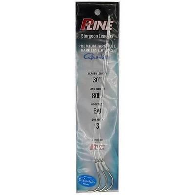 P-Line Sturgeon Rig Hook - 30in, 3pk - 8/0