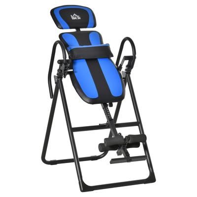 TEMU Foldable Gravity Table, Fitness Bench W/ Soft Ankle Cushions, For Home, Office, Gym - Black