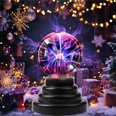 TEMU 1pc Led Night Light, With Remote Control, Suitable For Christmas And Birthday Gifts, Plastic Material, Desktop Display, Perfect Room Decoration