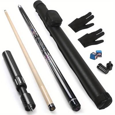 TEMU British Billiards Pool Cues Extension Professional Telescopic Stretch Snooker Rod Supplies Accessories