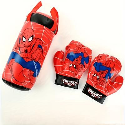 TEMU Mini Punching Bag Boxing Set With Gloves - Ideal For Christmas, Halloween, Easter, Birthday Gifts, Outdoor Sports Supplies