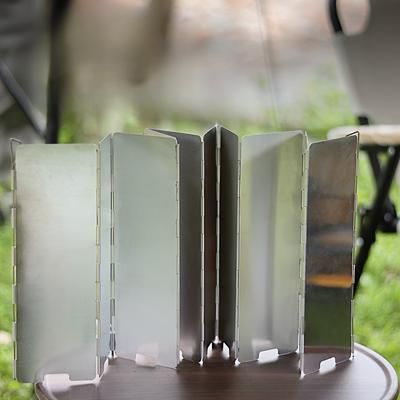 TEMU 1 Portable Foldable Stainless Steel Camping Stove With - No Battery Needed, Ideal For Outdoor Cooking, Hiking, And Picnics, Camping Essentials| Setup|durable Construction, Camping Gear