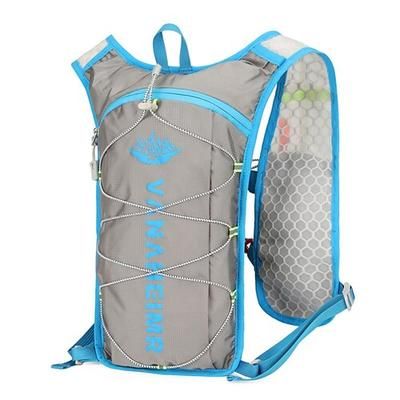 Gilet da corsa Pacchetto d'acqua Gilet di idratazione Manicotti Riflettente Impermeabile Asciugatura Rapida Nylon per Maratona Escursionismo Jogging