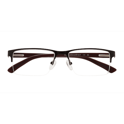 Male s rectangle Black Acetate,Metal Prescription eyeglasses - Eyebuydirect s Sanders