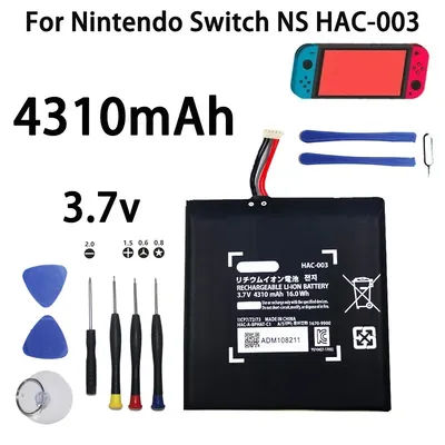 New Genuine HAC-003 HAC003 Rechargeable Battery For HAC 003 NS Switch Game Console HAC-001 4310mAh Batteries