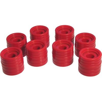 Prothane Body Mount Kit Polyurethane Red, Lifetime limited warranty 4-108