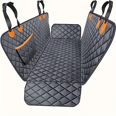 TEMU Car Dog Mat Car Seat Protector Rear Seat Cushion Pet Pad For Cars