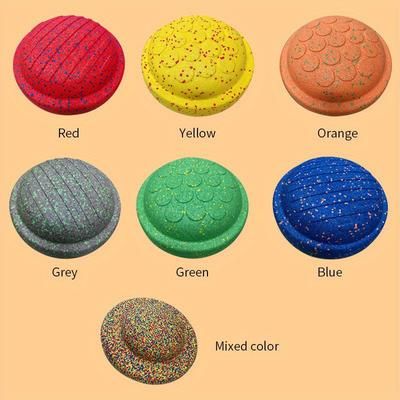 TEMU Balancing Fitness Stones Non-slip Epp Stepping Stones Balance & Coordination Training Set - Enhances Balance & Strength, Indoor/ Equipment, Obstacle Training