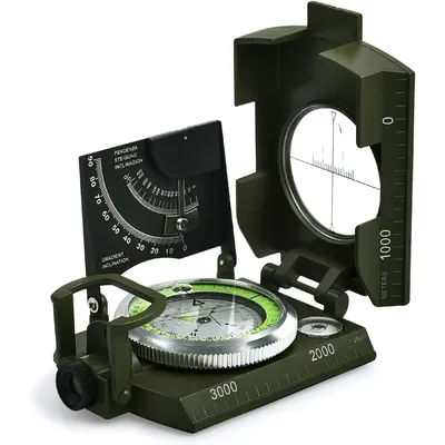 Proster Waterproof Hiking Compass with Clinometer & Carry Bag for Camping Mountaineering Outdoor Survival (128 chars)