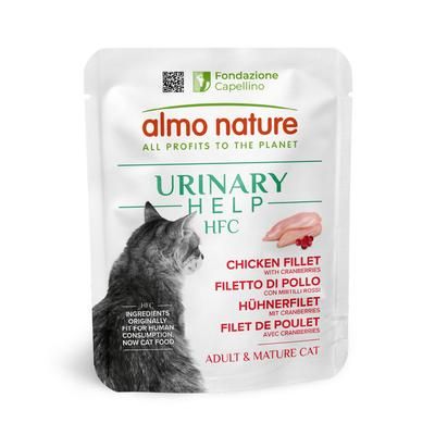 24x50g Chicken Fillet with Cranberries Urinary Help HFC Almo Nature Wet Cat Food