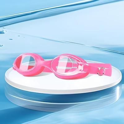 TEMU Goggles - Hd Training Swimming Glasses, Stylish Pink, Blue, And Black Options, Perfect Gift For Swimmers, Training Goggles|stylish Swim Goggles| Design, Swim Gear