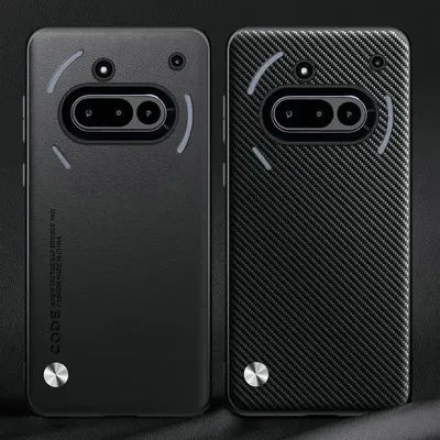 For Nothing Phone 3A – coque rigide Anti-choc en Fiber de carbone, étui en plastique dur pour Nothing Phone 2A Plus