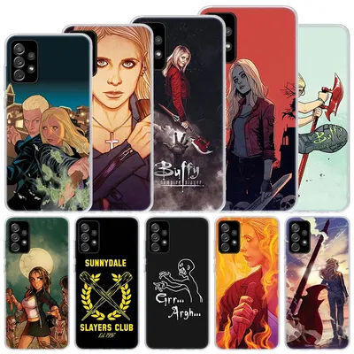 The Vampire Slayer Buffy Soft Case For Samsung Galaxy A16 A15 A14 A13 A56 A55 A54 A53 Phone Cover A26 A36 A25 A35 A24 A34 A23 A3
